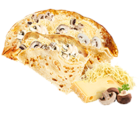 crêpe fromage champignon